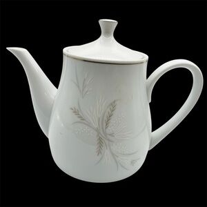 Vintage Windrift By Noritake China Japan 6117 Tea Pot